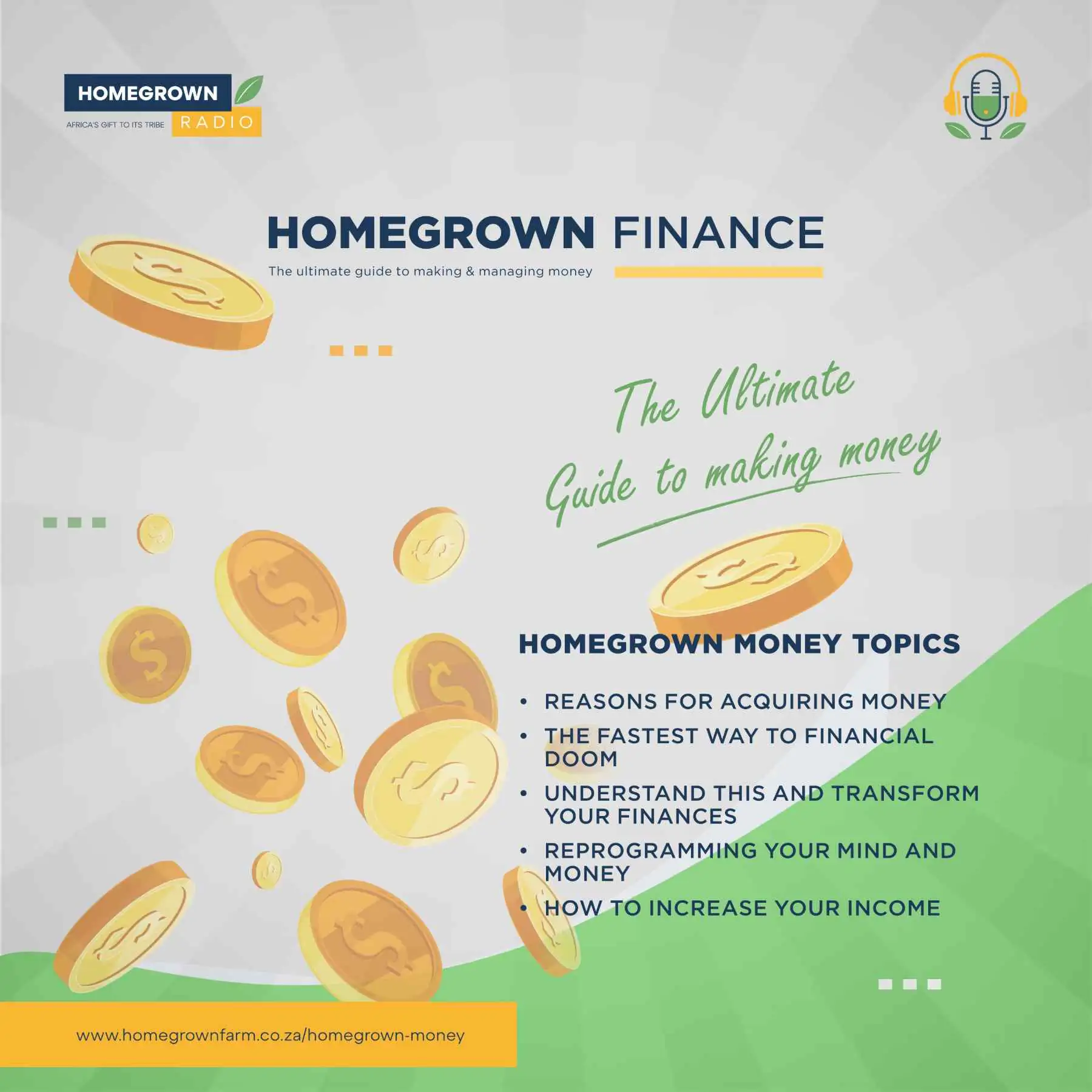 Homegrown Finance Course Flyer